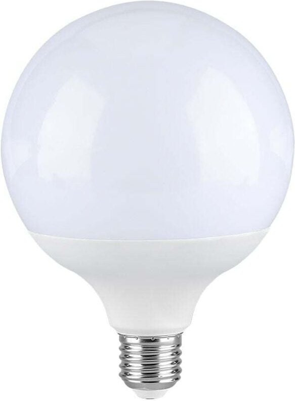 V-tac - LED-Glühbirne 110lm/w Kugel E27-Fassung IP20 Weiß 18W 2000 Lumen 6500K