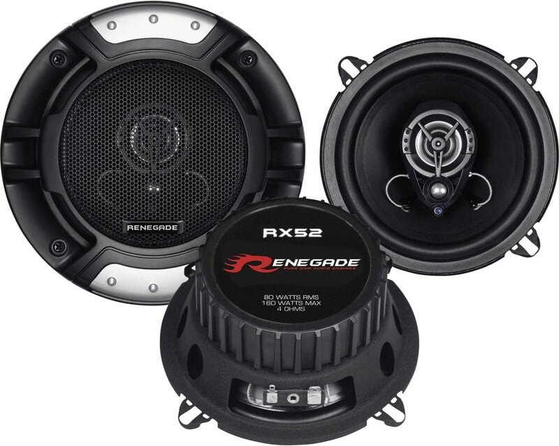 RX52 2-Wege Einbau-Lautsprecher 160 w Inhalt: 1 Paar - Renegade