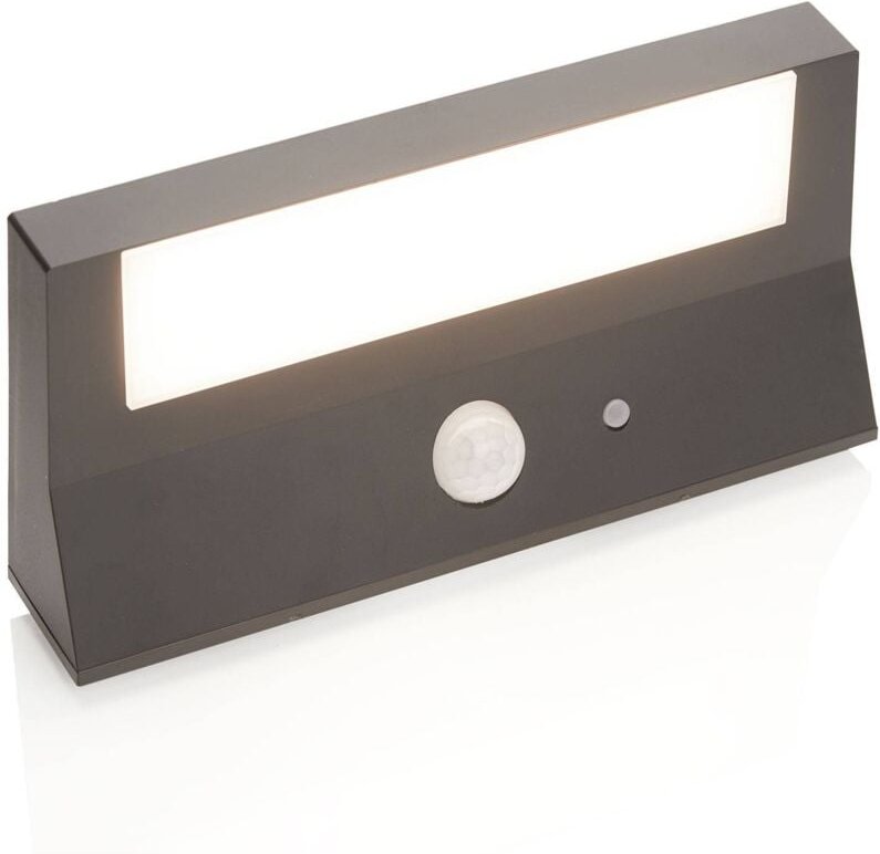 Lindby - Solarleuchte außen 'Maresia' mit Bewegungsmelder von