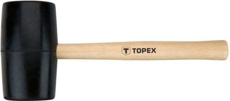 Topex Gummihammer 72 mm - Materialschutz, Endbearbeitungsarbeiten