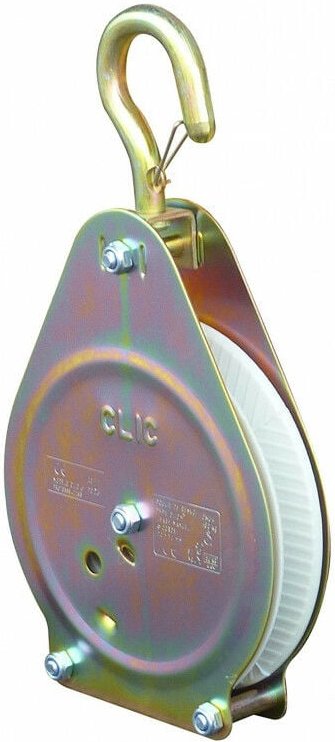 Flaschenzug mit Rücklaufsperre und Ratsche Last 80 Kg 1600460 Outifrance