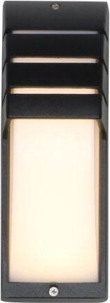 9W led Wandleuchte Moderne einfache Wandlampe Immer an Warmes Licht Wasserdichtes Nachtlicht für Garten Balkon Terrasse ...