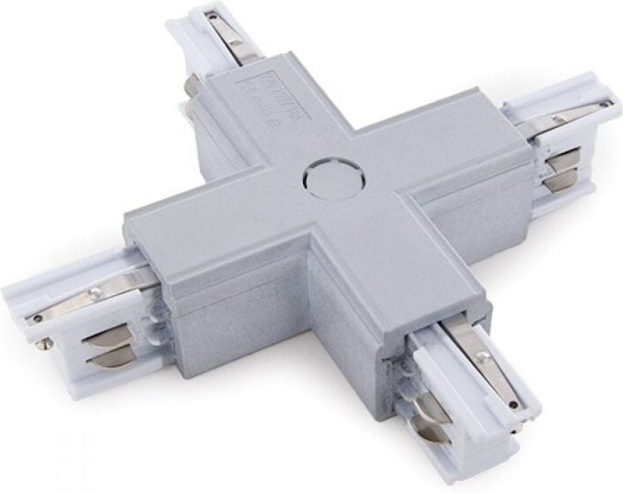 Stecker 3-Phasen-Spur Silber