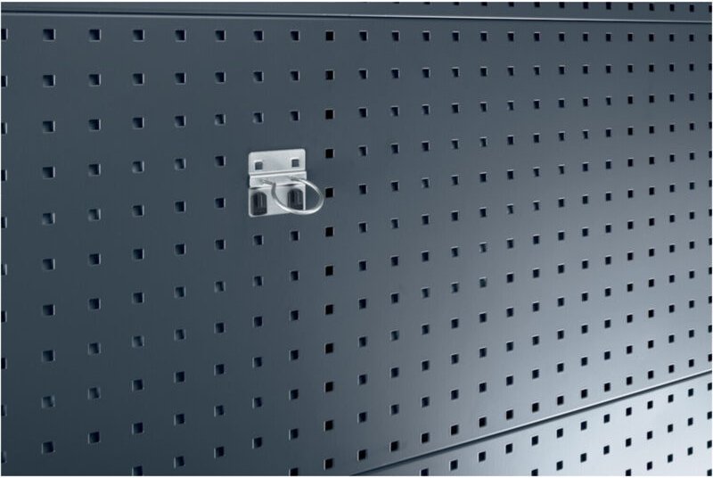 5 Stück Rundhalter mit breiter Grundplatte - 80mm