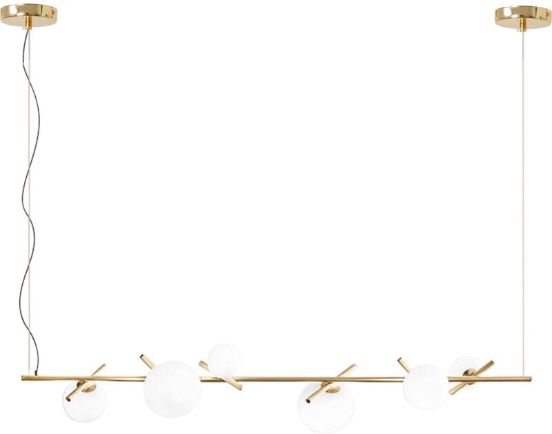 Hängelampe APP1664-6CP gold - Toolight