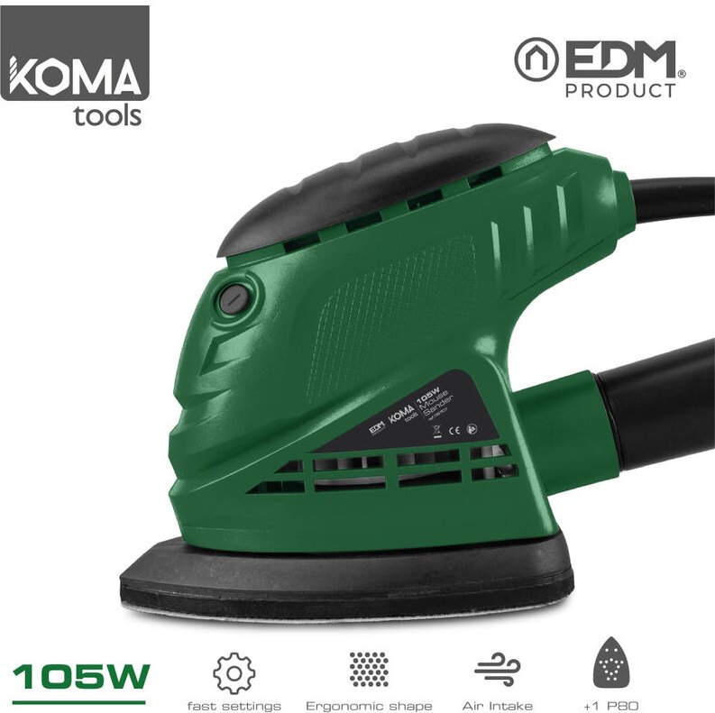 Koma Tools - Dreikantschleifer koma 105W 08707