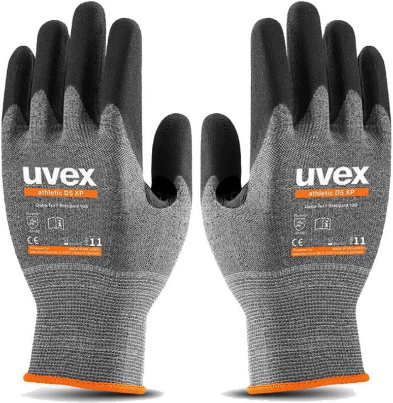 Schnittschutzhandschuh athletic D5 xp, Gr. 9 - Uvex