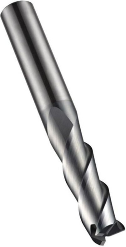 Schaftfräser S714 D.5mm Gesamt-L.60mm Schneiden-L.19mm HM AlCrN 40Grad Z.3