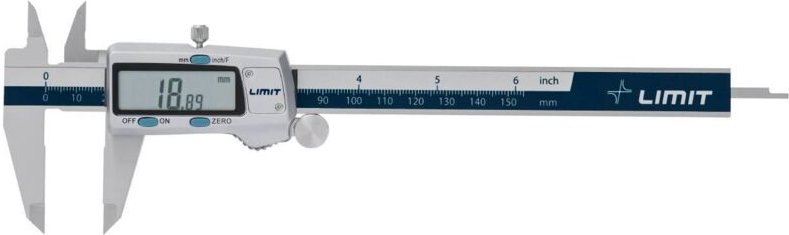 Digitaler Messschieber mit dreifachem Lekt, 150mm Begrenzen Sie 144550100