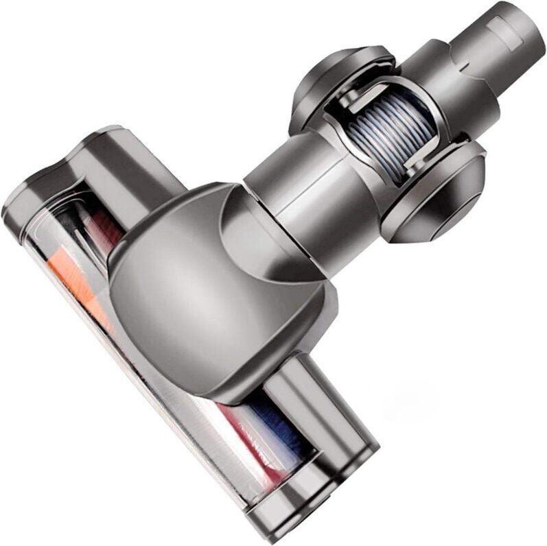 Thumbnail - Elektrisch motorisierte Turbo-Rotationsbürste, kompatibel mit Dyson DC59, DC58, V6, DC61, DC62, Soft Roller für Hartholz...