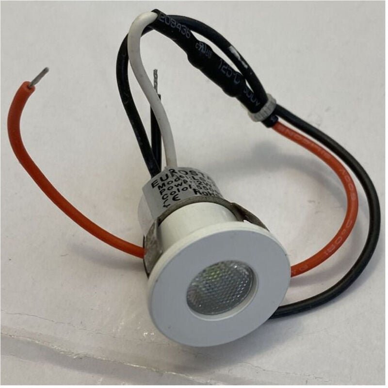 Trade Shop Traesio - Trade Shop - mini faretto led 2 watt 3V-5V lichtblaupunkt diameter 20MM -