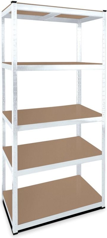 Lagerregal 180 x 90 x 60 cm Traglast 875 kg Regal Schwerlastregal Steckregal verzinkt