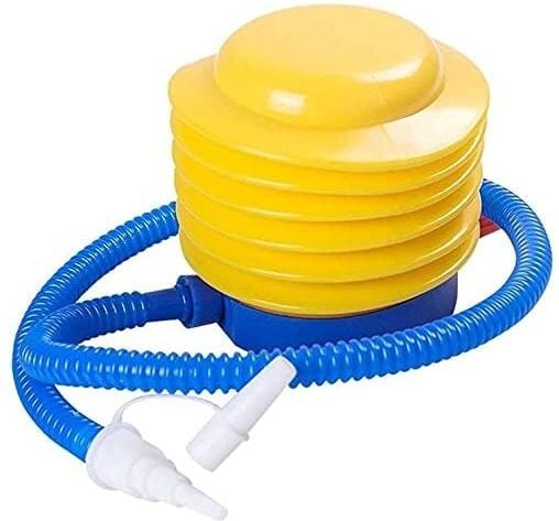 Beijiyi - Sport-Fußpumpe, aufblasbare Pumpe für Schlauchboote, Yoga, Bett, Matratze, Schlauchboot, Gymnastikball, Ball, ...