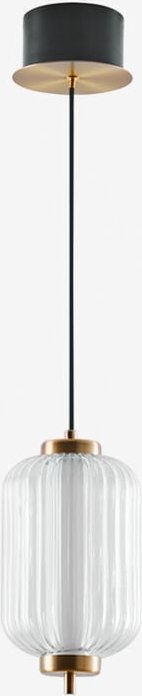 Sklum - LED-Deckenleuchte aus Eisen und mit 1 Necsar-Glaskugel Vergoldet b