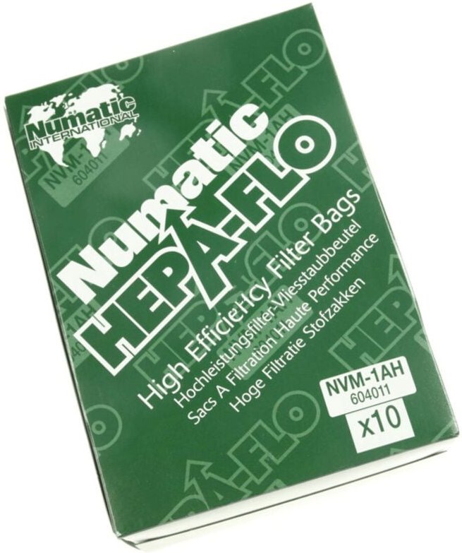 Ersatzteil - Box mit 10 hepa flo 6 Liter-Beuteln - Numatic
