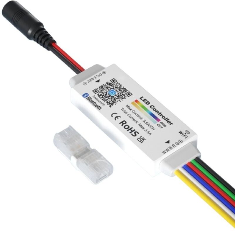 Controller Dimmer WiFi für LED-Streifen rgb 5/24V dc rgb