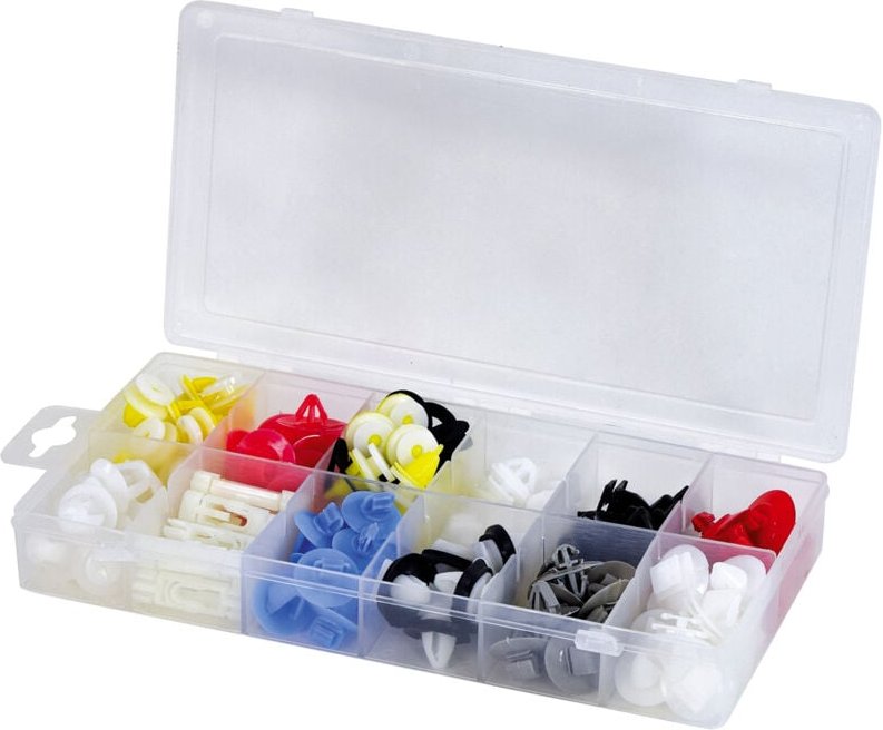 Autobest - Bodenheftset für Renault- und Dacia-Leisten 90 Stück