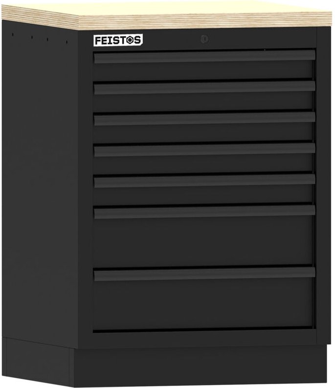 FEISTOS 7 Schubladenschrank mit Arbeitsplatte EOS