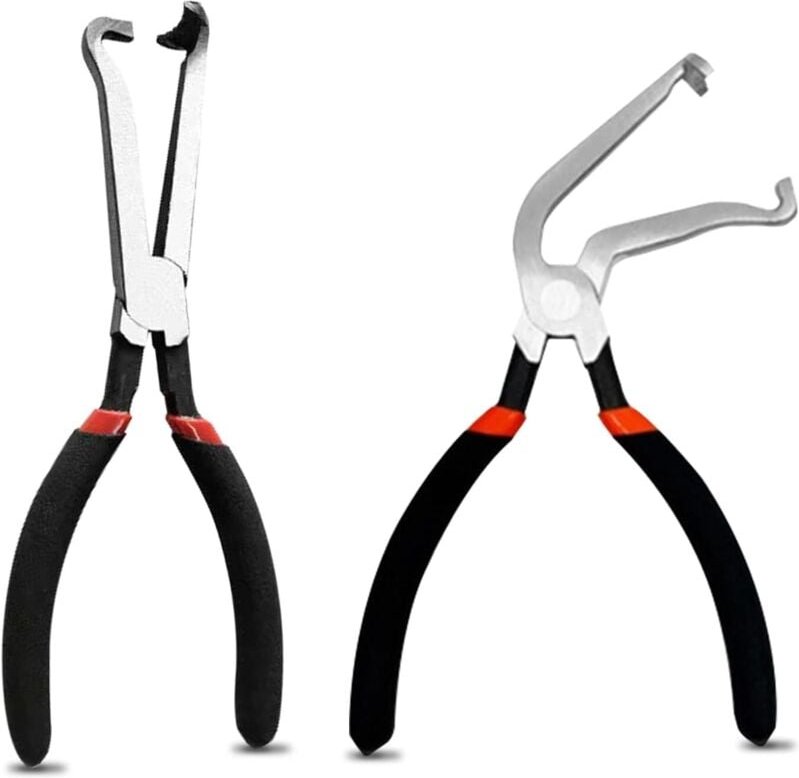 Zange zum Entfernen von Kfz-Schläuchen. Zange zum Entladen von Vakuumschläuchen. Werkzeug zur Reparatur von Trennrohren ...