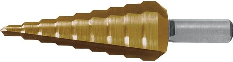 RUKO Stufenbohrer HSS-TiN geradegenutet mit Kreuzanschliff Ø 4 - 20 mm - 101351T