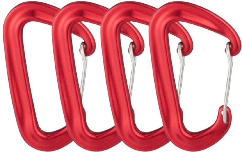 Aluminiumkarabiner 4er set 88
