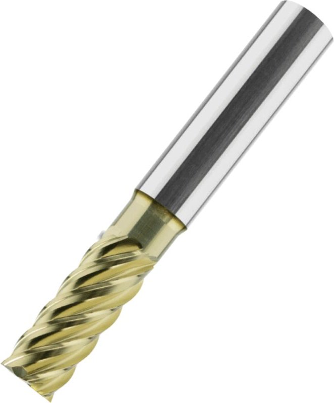 VHM-Schlichtfräser ZrN ha 12 mm Freisetzlänge 37 mm