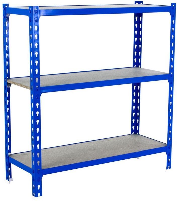 Simonrack Leichte Regal blau Holz 1000x900x300 mm