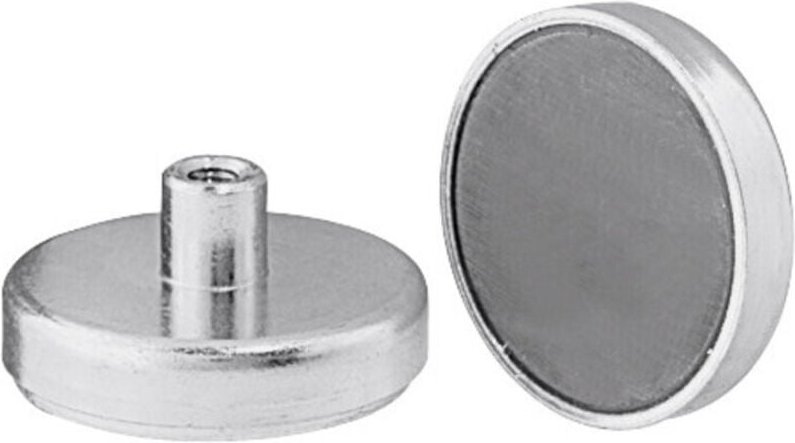 Flachgreifermagnet mit Innengewinde, Ferrit,⌀ 100 mm