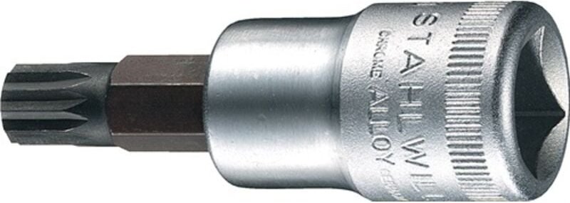 54 x m 16 03060016 Innen-Vielzahn (xzn) Steckschlüssel-Bit-Einsatz M16 1/2' (12.5 mm - Stahlwille