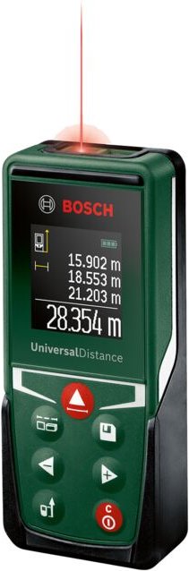 Bosch - diy UniversalDistance 30 Digitaler Laser-Entfernungsmesser (0603672503)