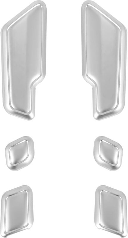 6 Stück Chrom Auto Türsitz Einstellen Tasten Schalter Für E W204 W205 W212 W218 X204 X166 C Ml