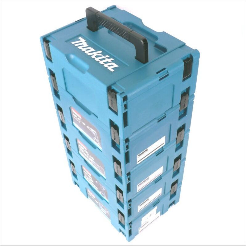 Thumbnail - Makita Makpac 2 Transportbox Systemkoffer 5er Set