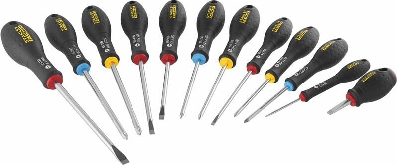 Set mit 12 Fatmax-Schraubendrehern Stanley 0-65-426