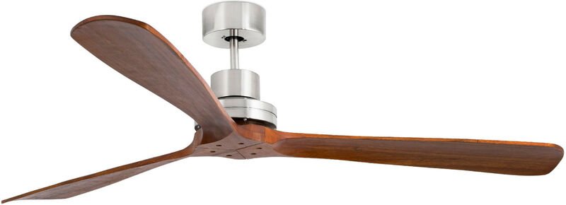 Deckenventilator ohne Licht nickel matt ø 168 cm lantau-g