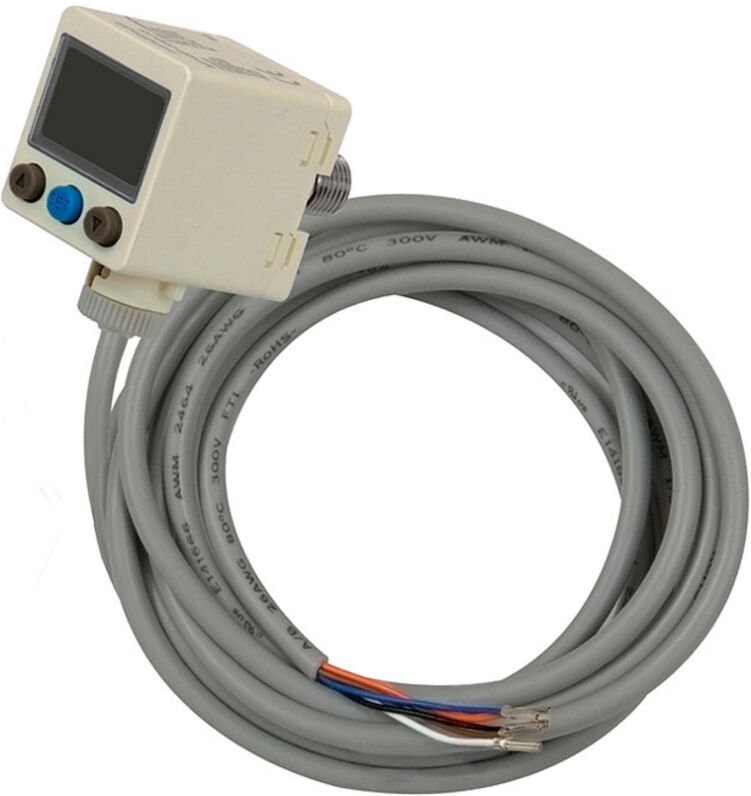 Elektr. Druckschalter Digital, g 1/8, 0-10 bar, 2xPNP + 1x4-20 mA - Riegler