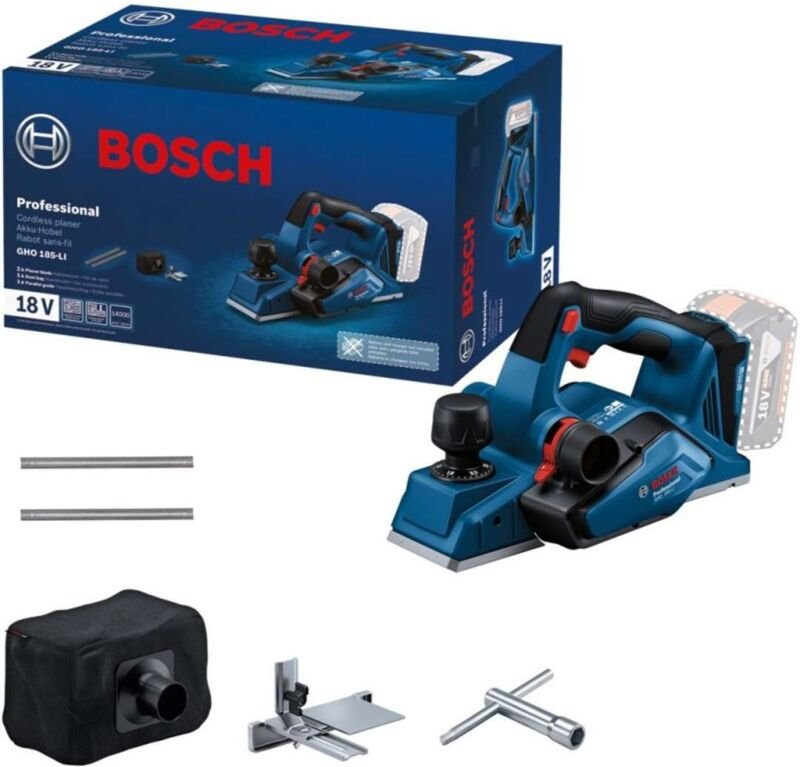 Werkzeug - 18V Akku-Hobel 82 mm, ohne Akku und Ladegerät 06015B5021 - Bosch
