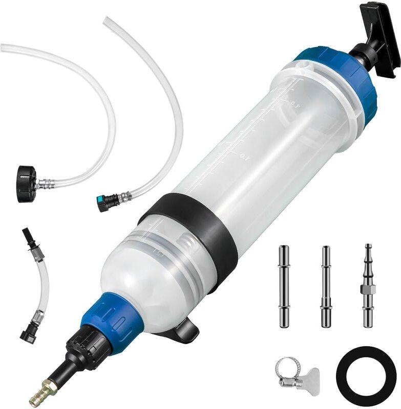 Thumbnail - 1500mL Handpumpe Ölabsaugpumpe Öl Getriebeöl Absaugpumpe Absaugsprize Befüllspritze Ölpumpe Manuell Flüssigkeit Absaugen...