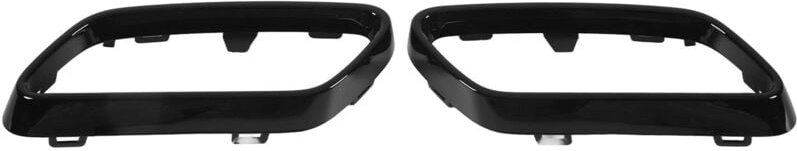 Auspuffblende, Blende für Auspuffblende, Ersatz für die C-Klasse W206 amg Line ab 2022 (Glänzend schwarz)