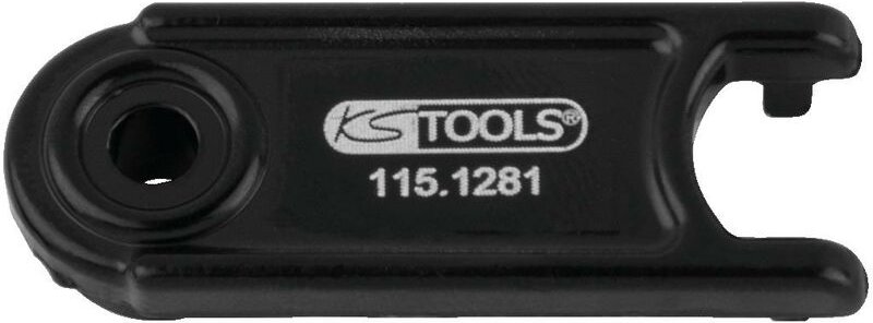 Gabelzapfen-Entriegler, Metall, schwarz