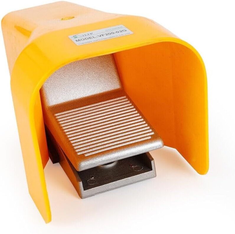 Pneumatisch Fußventil Ventil Fußpedal 3 Wege 2 Position G1/4" Druckluft Fußschalter Pneumatik Luft