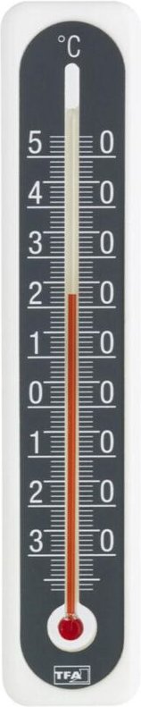 Tfa Dostmann - Thermometer Innen & Außen schwarz