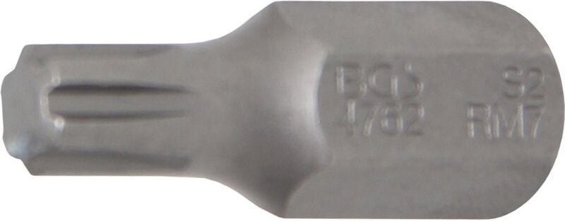 Bgs Technic - Bit Länge 30 mm Antrieb Außensechskant 10 mm (3/8') Keil-Profil (für ribe) M7