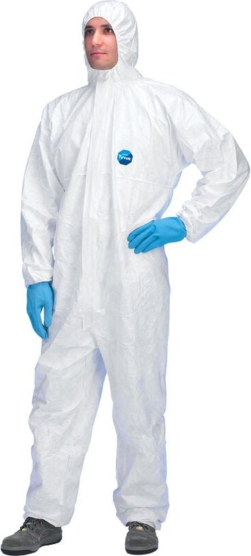 Schutzoverall Typ 5/6 Tyvek 500 Xpert, weiß, Unisex-Größe: 2XL - Dupont