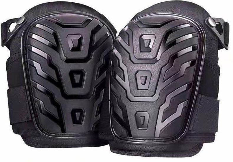 Professionelle Knieschoner, extrem strapazierfähige Schaumstoffpolsterung, komfortables Gelkissen, einfach verstellbare ...