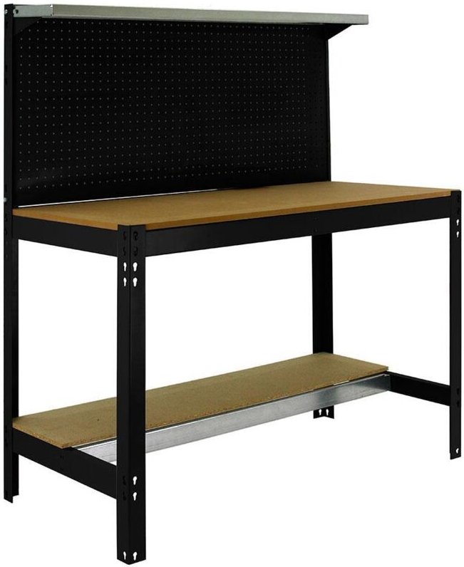 Simonrack Robuster Metallschreibtisch Anthrazit 400 kg