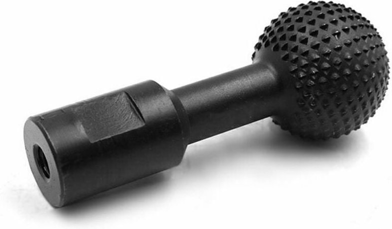 Jalleria - Holzbearbeitung Kugelmeißel Schnitzköpfe Schlitzen Polierköpfe Mehrzweck Schleifen – für 10 mm Winkelschleife...