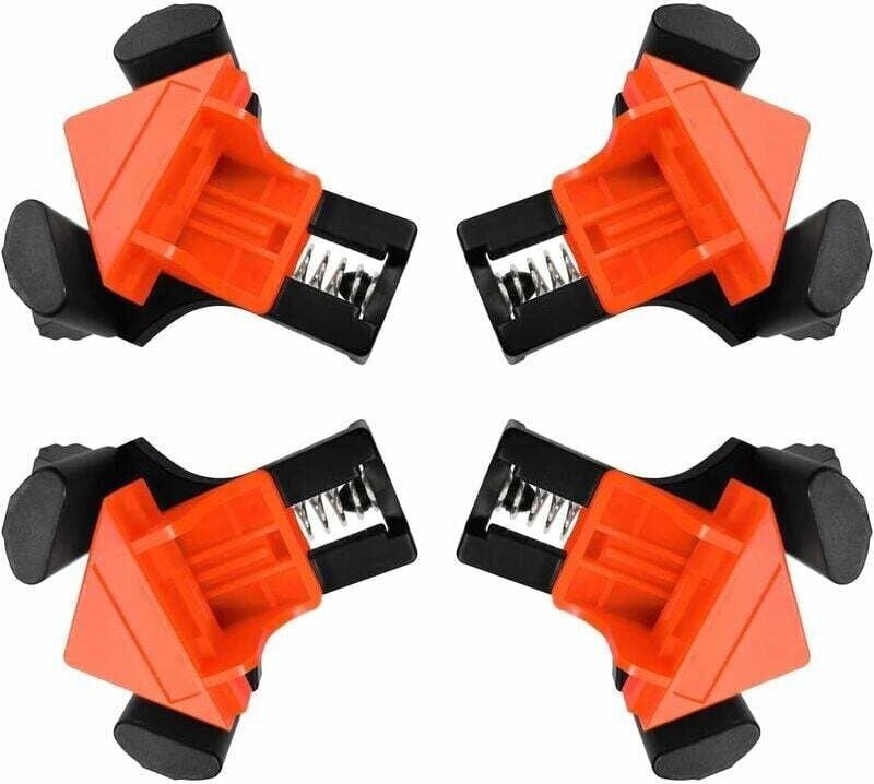 Gabrielle - Tischler-Eckpressen, 90°-Winkelklemme, Winkelklemme, rechtwinkliger Fixierer, Rahmenclip für Holzbearbeitung...