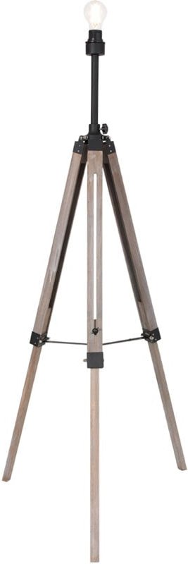 Mexlite - stehlampe - Triek - natürlich - holz metall - ø 75cm -