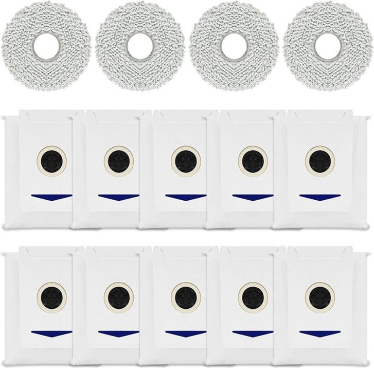 Tücher und Staubbeutel für T30 Omni / pro Roboterstaubsauger Ersatzteile