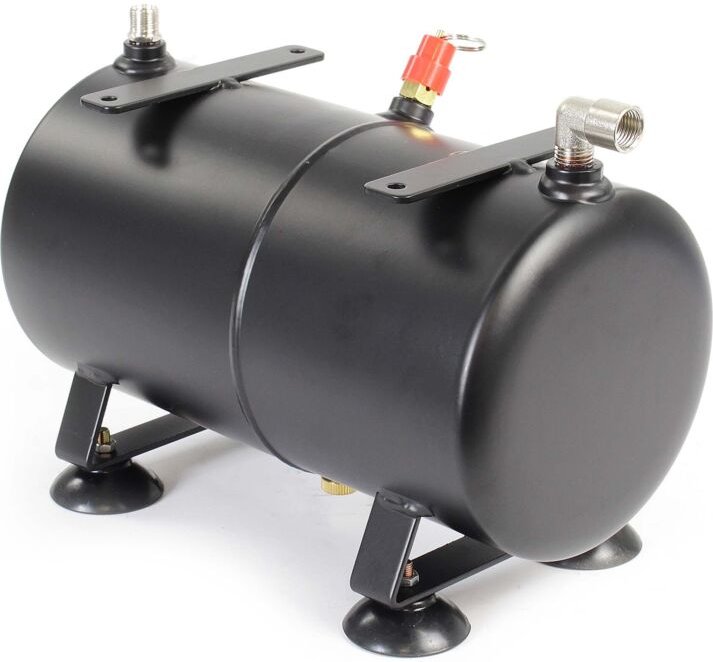 Wiltec Ersatzteil für Airbrush Kompressor AS189 – Drucktank – 3 L – Originaldrucktank für Airbrushkompressor, Druckbehäl...